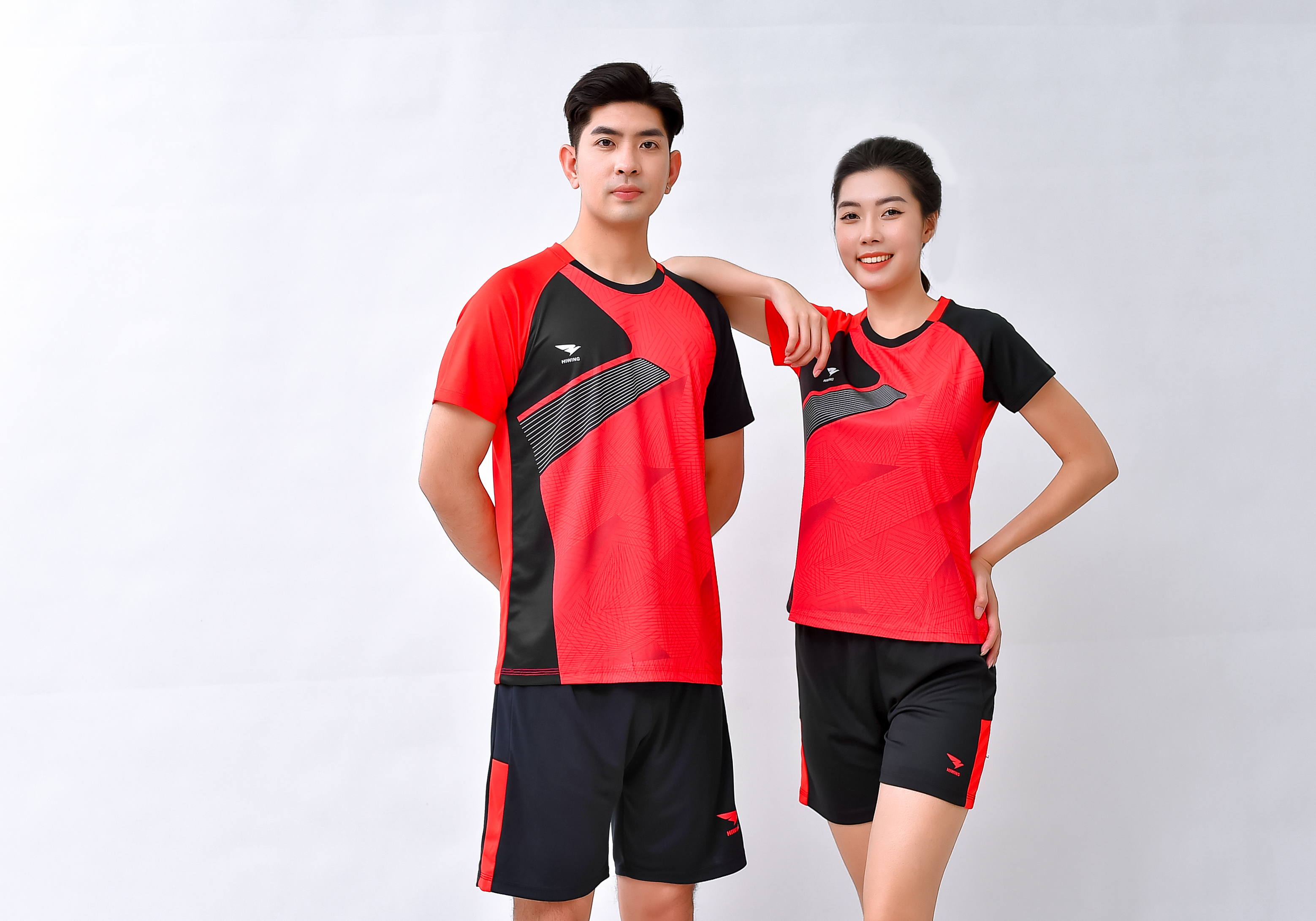 Áo bóng chuyền Nữ Hiwing H12 màu Đỏ